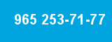 965 253-71-77 965 253-71-77
